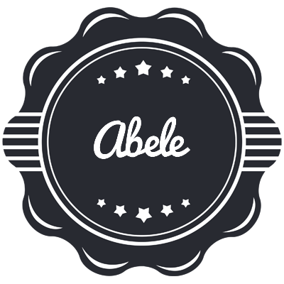 Abele badge logo
