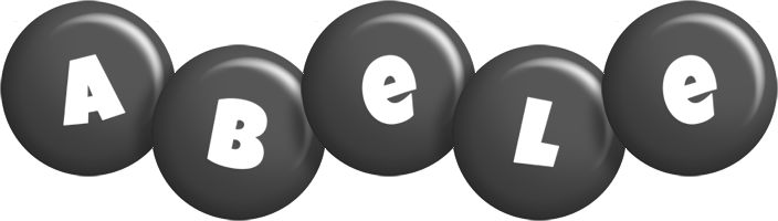 Abele candy-black logo