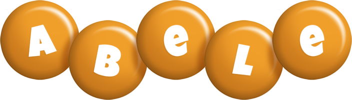Abele candy-orange logo