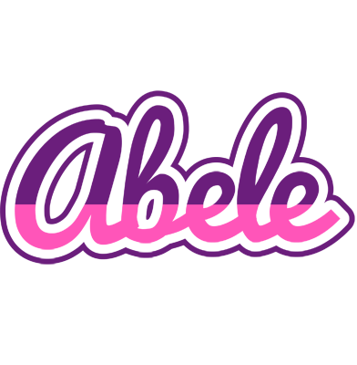 Abele cheerful logo