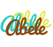 Abele cupcake logo