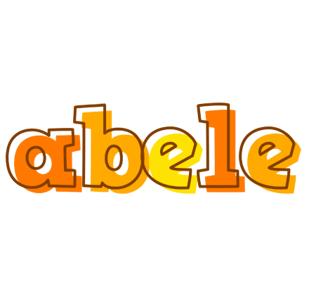 Abele desert logo