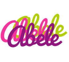 Abele flowers logo