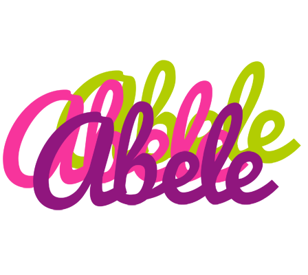 Abele flowers logo