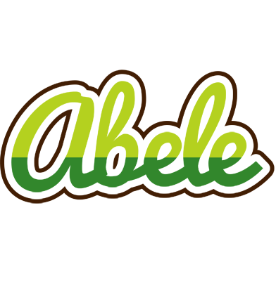 Abele golfing logo