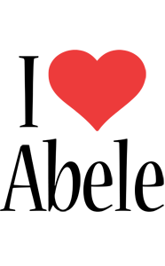 Abele i-love logo
