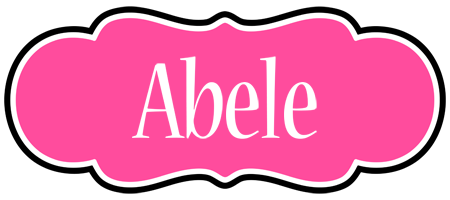 Abele invitation logo