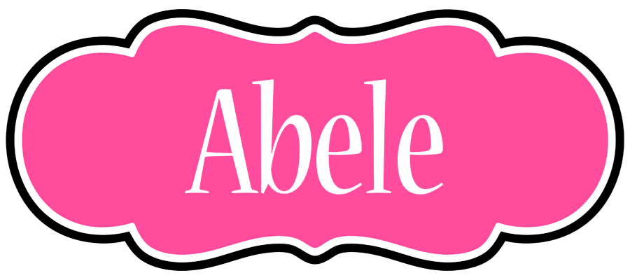 Abele invitation logo