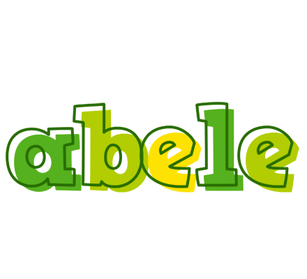 Abele juice logo