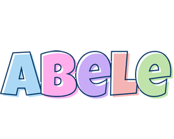 Abele pastel logo