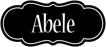 Abele welcome logo