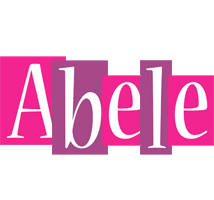 Abele whine logo