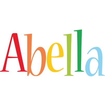 Abella birthday logo