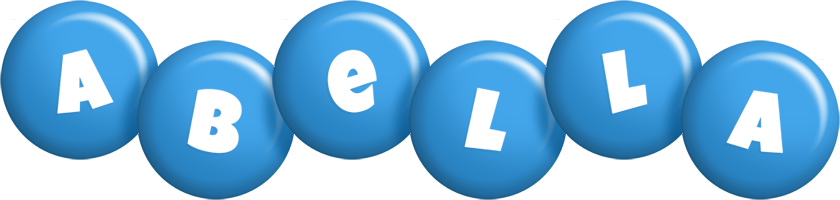 Abella candy-blue logo