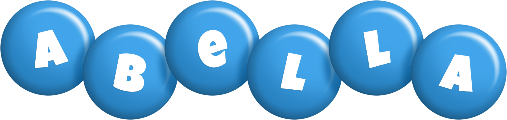Abella candy-blue logo