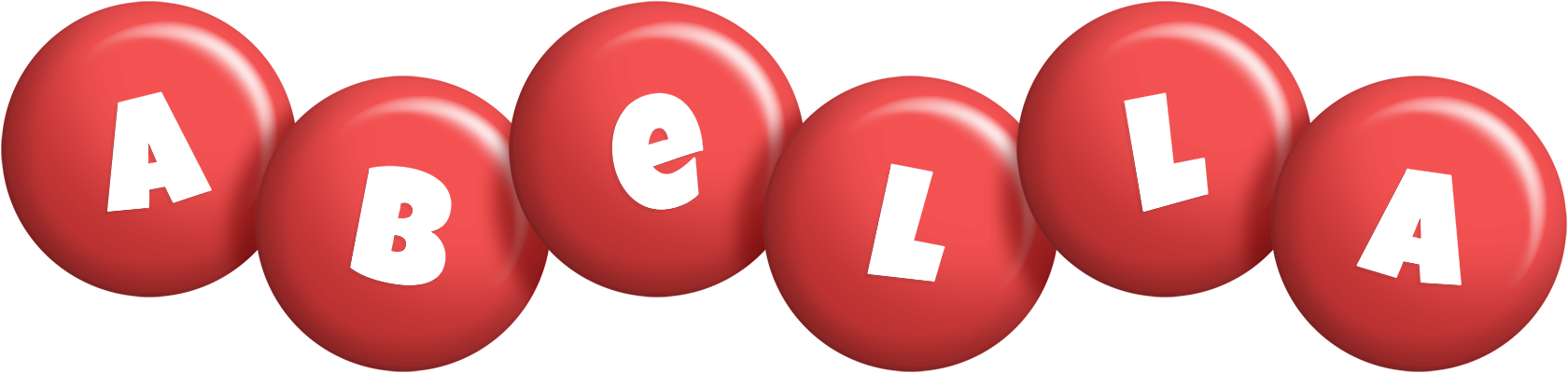 Abella candy-red logo