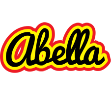 Abella flaming logo