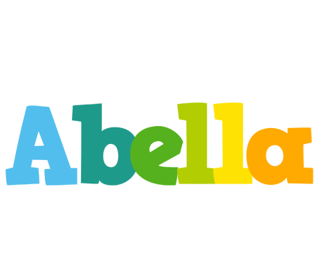 Abella rainbows logo