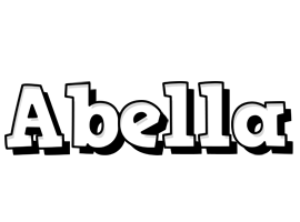 Abella snowing logo