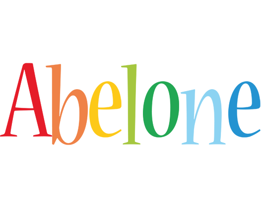 Abelone birthday logo