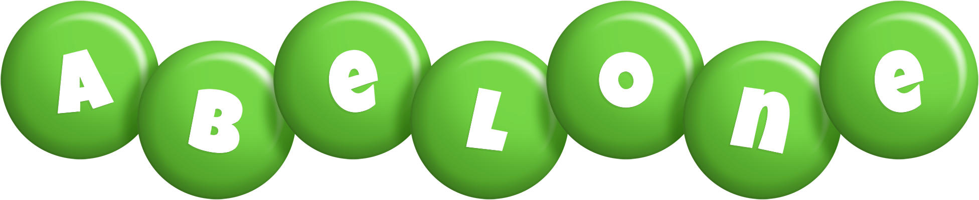 Abelone candy-green logo