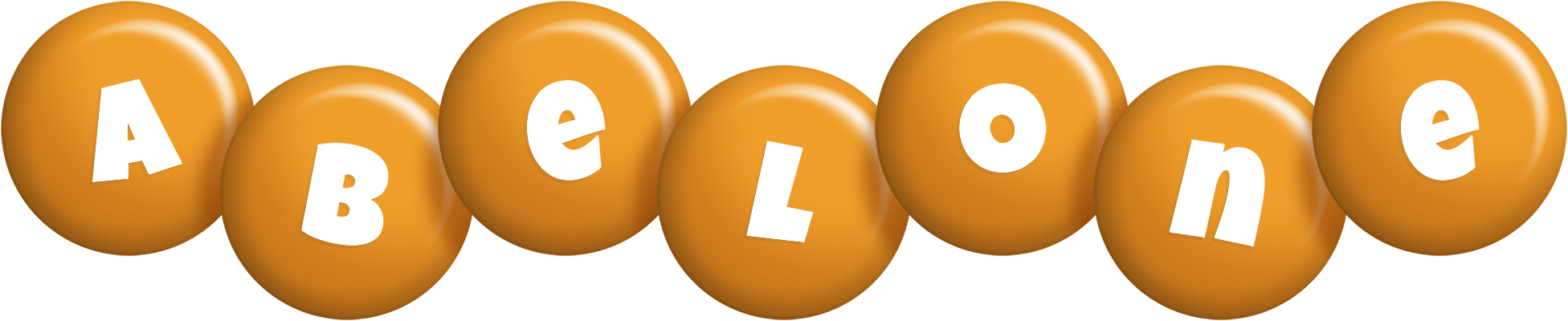 Abelone candy-orange logo