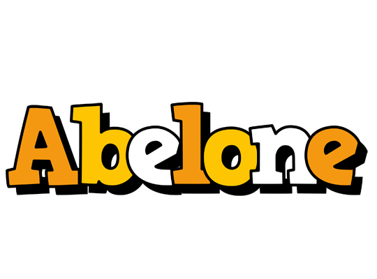 Abelone cartoon logo