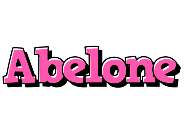 Abelone girlish logo