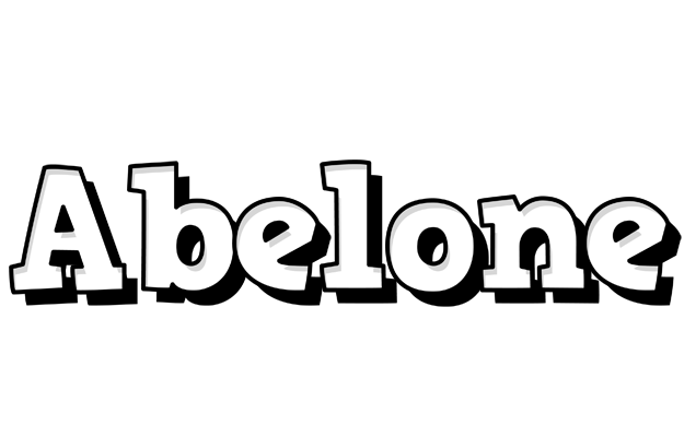 Abelone snowing logo