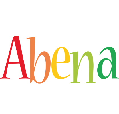 Abena birthday logo