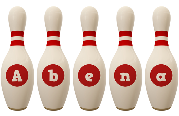 Abena bowling-pin logo
