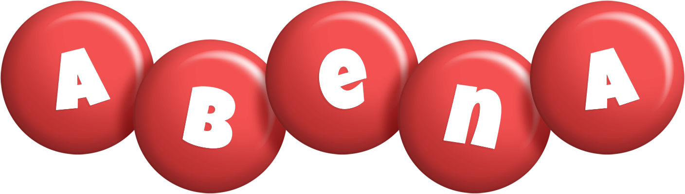 Abena candy-red logo