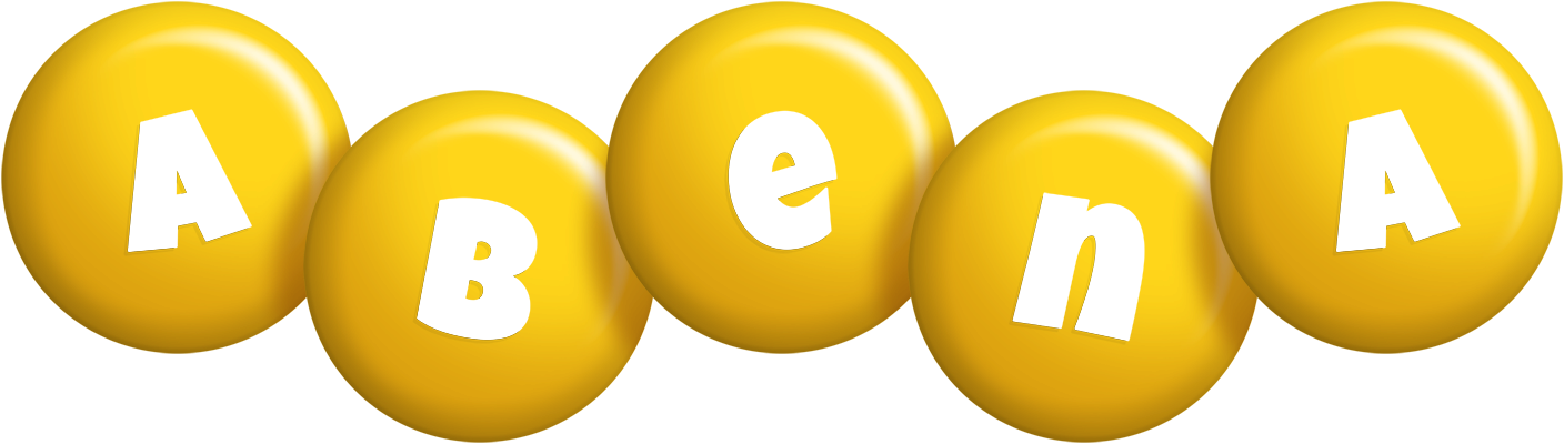 Abena candy-yellow logo