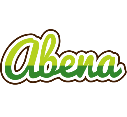Abena golfing logo