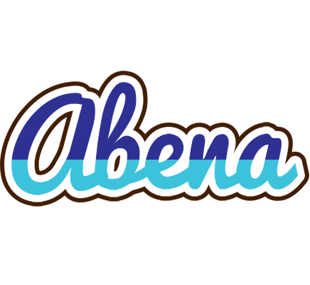 Abena raining logo