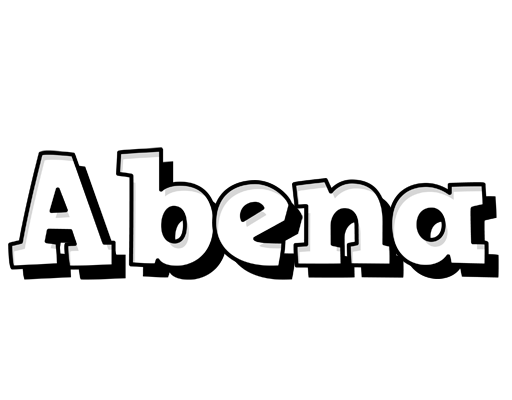 Abena snowing logo