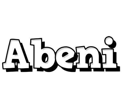 Abeni snowing logo