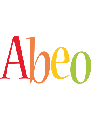 Abeo birthday logo