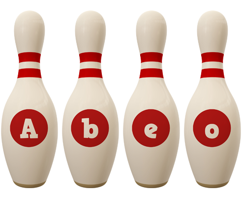 Abeo bowling-pin logo