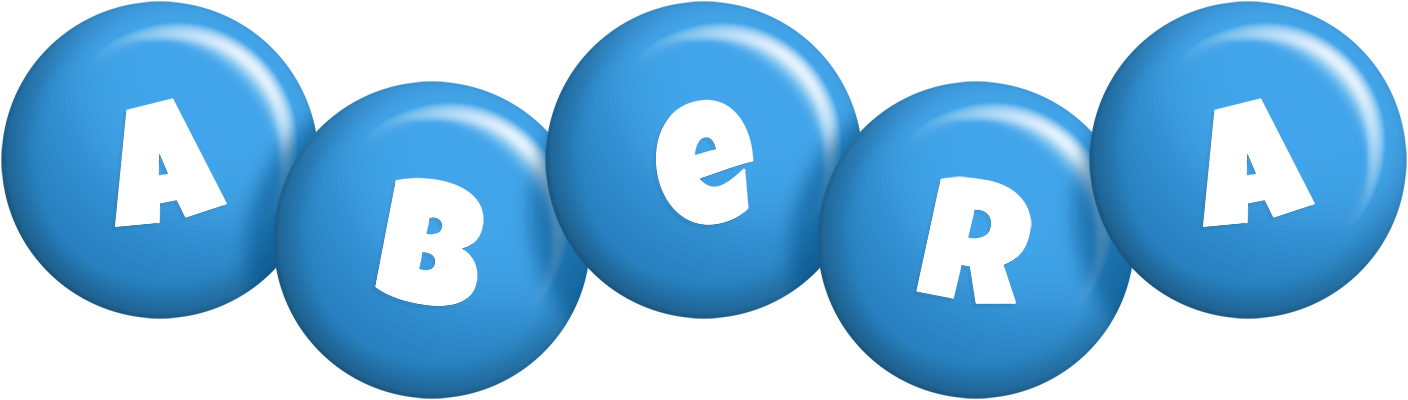Abera candy-blue logo