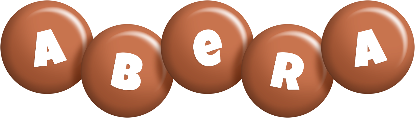 Abera candy-brown logo