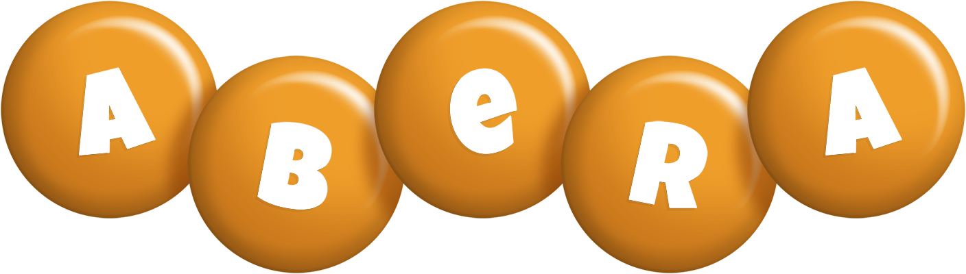 Abera candy-orange logo