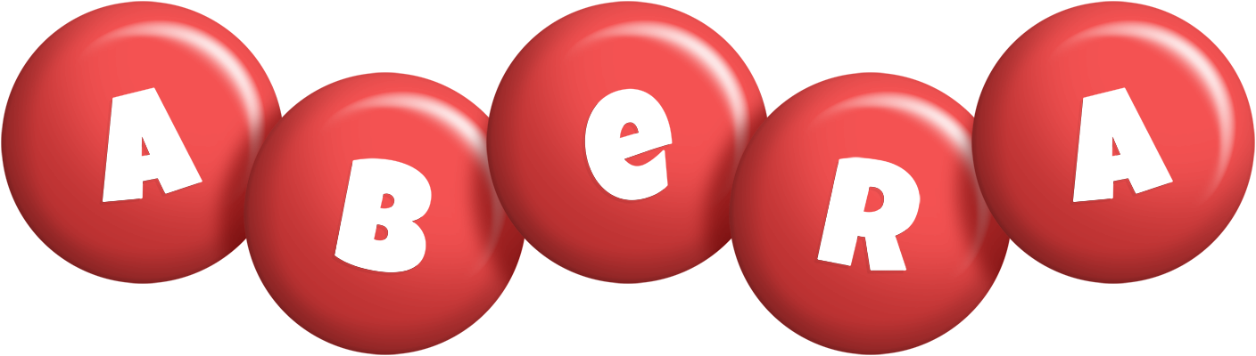 Abera candy-red logo