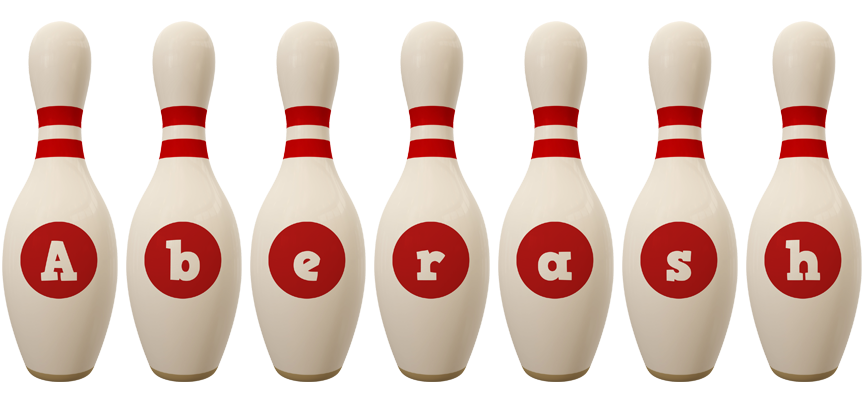 Aberash bowling-pin logo