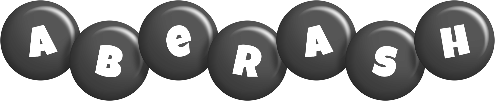 Aberash candy-black logo
