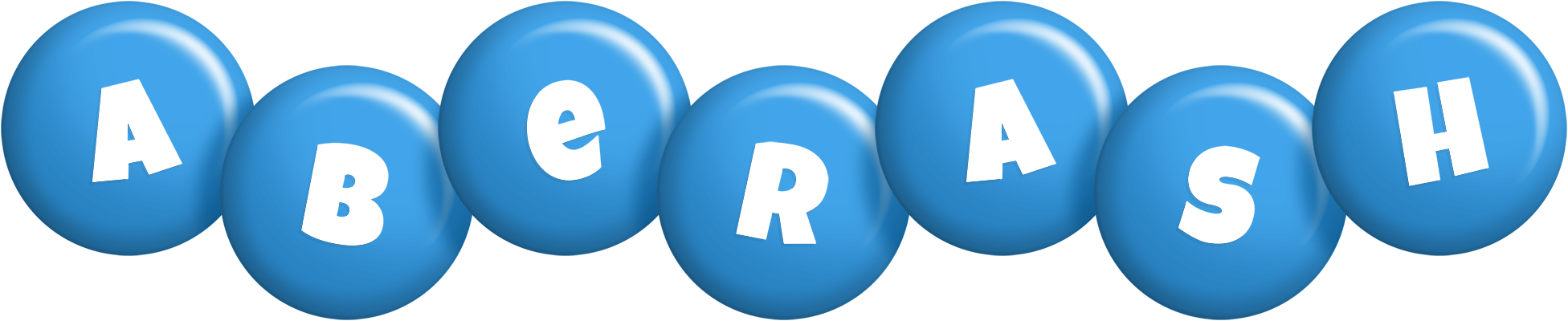 Aberash candy-blue logo