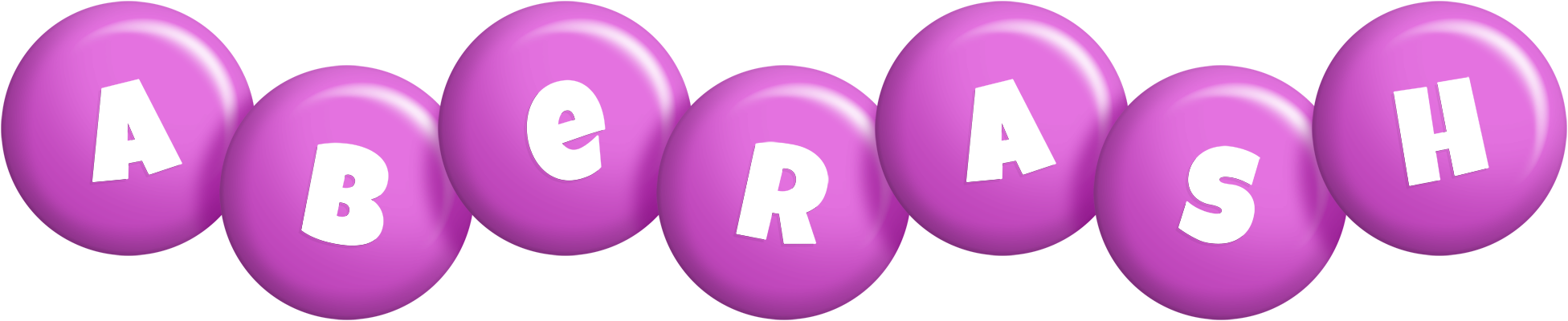 Aberash candy-purple logo