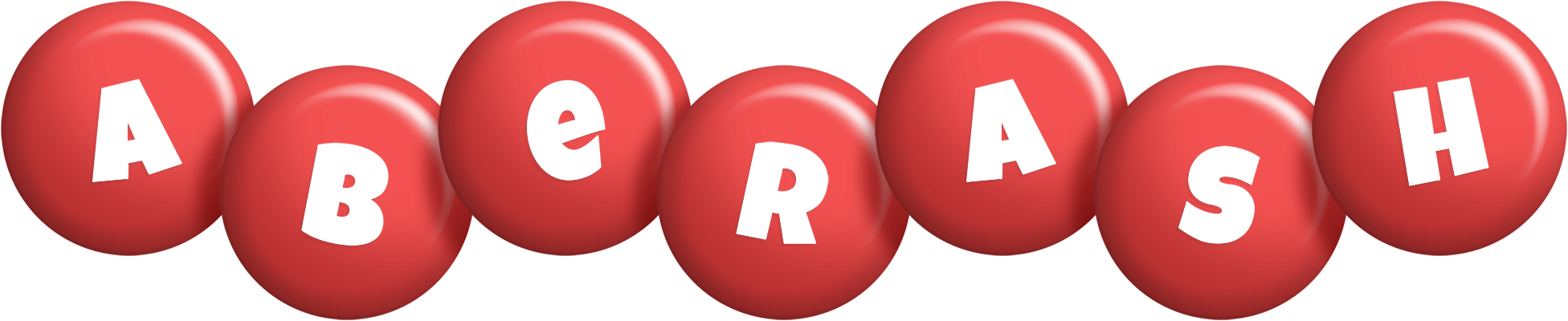 Aberash candy-red logo
