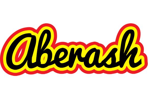 Aberash flaming logo