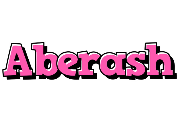 Aberash girlish logo